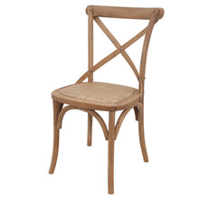 Load image into Gallery viewer, Crossback Dining Chair Natural Bentwood