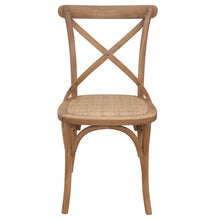 Load image into Gallery viewer, Crossback Dining Chair Natural Bentwood