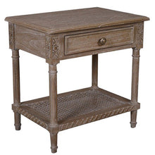 Load image into Gallery viewer, Polo Oak Wash Bedside/ Side Table