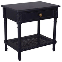 Load image into Gallery viewer, Polo Black Bedside / Side Table