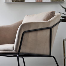 Load image into Gallery viewer, Modern Armchair Champagne - CST