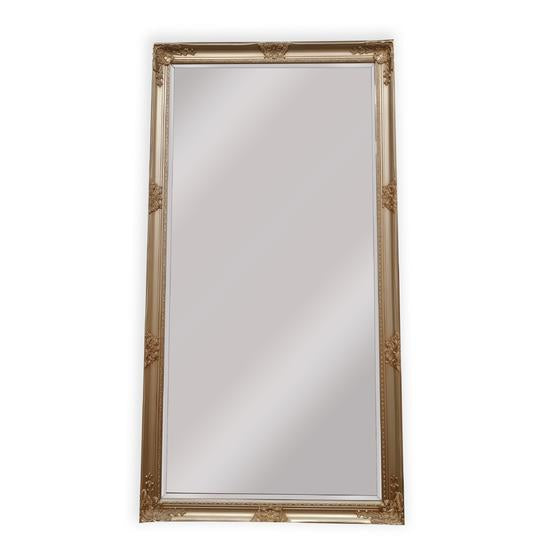 French Classic Champagne Full Length Mirror 100x190 cm
