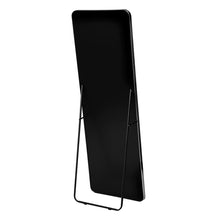 Load image into Gallery viewer, Standing Full Length Rectangle Metal Mirror Black 165 cm