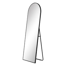 Load image into Gallery viewer, Arche Standing Full Length Metal Mirror Black 165 cm