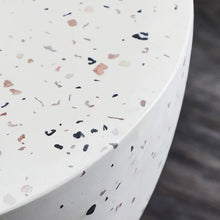 Load image into Gallery viewer, 42Cm Stool Sparkling White Side Table
