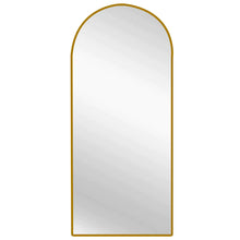 Load image into Gallery viewer, Gold Arch Metal Mirror Full Length 100 x 200 cm