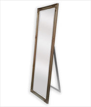 Load image into Gallery viewer, French Champagne Provincial Ornate Full Length Mirror - Free Standing 50cm x 170cm
