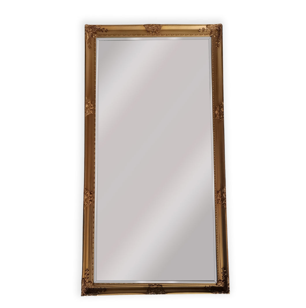 French Classic Gold Full Length Mirror 100x190
