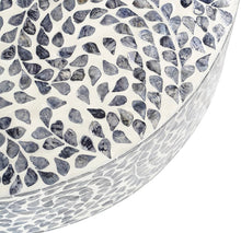 Load image into Gallery viewer, Black Floral Pearl Coffee Table