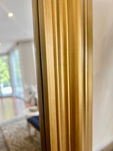 Load image into Gallery viewer, Stefannie Gold Rectangular Full Length Mirror 200x100 cm