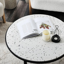 Load image into Gallery viewer, 82cm Soho Terrazzo Coffee Table Metal Base