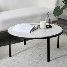 Load image into Gallery viewer, 82cm Soho Terrazzo Coffee Table Metal Base