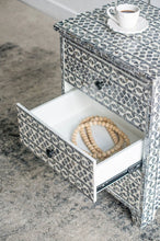Load image into Gallery viewer, Shell 3-Drawer Bedside Table