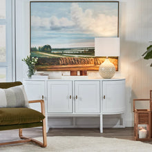 Load image into Gallery viewer, Provincial French Curved White Buffet - CSHWH