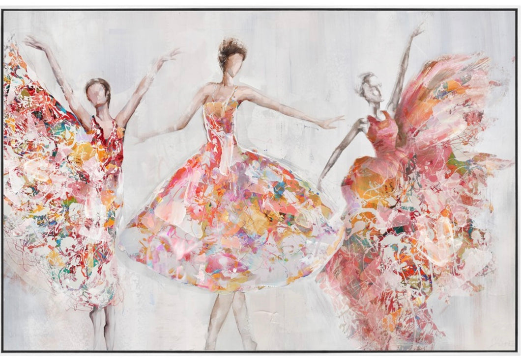 Hand Painted Dancing With the Stars Wall Art 122x82 cm