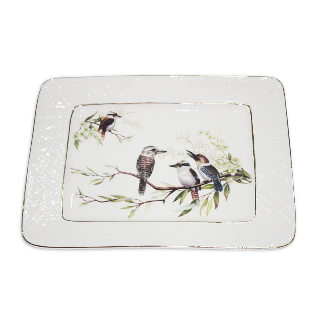 TNK Kookaburra Tray Plate 30 cm - Decorative