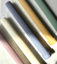 Load image into Gallery viewer, Pink Decorative Pillar Candle Sets of 2