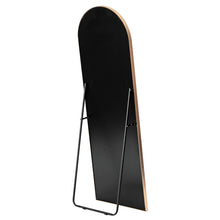 Load image into Gallery viewer, Arched Standing Full Length Metal Mirror Gold 170 cm