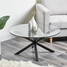 Load image into Gallery viewer, Cindy Clear Glass Coffee Table