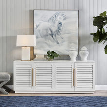 Load image into Gallery viewer, Horse in Ice Blue Wall Art Framed Canvas 120 cm