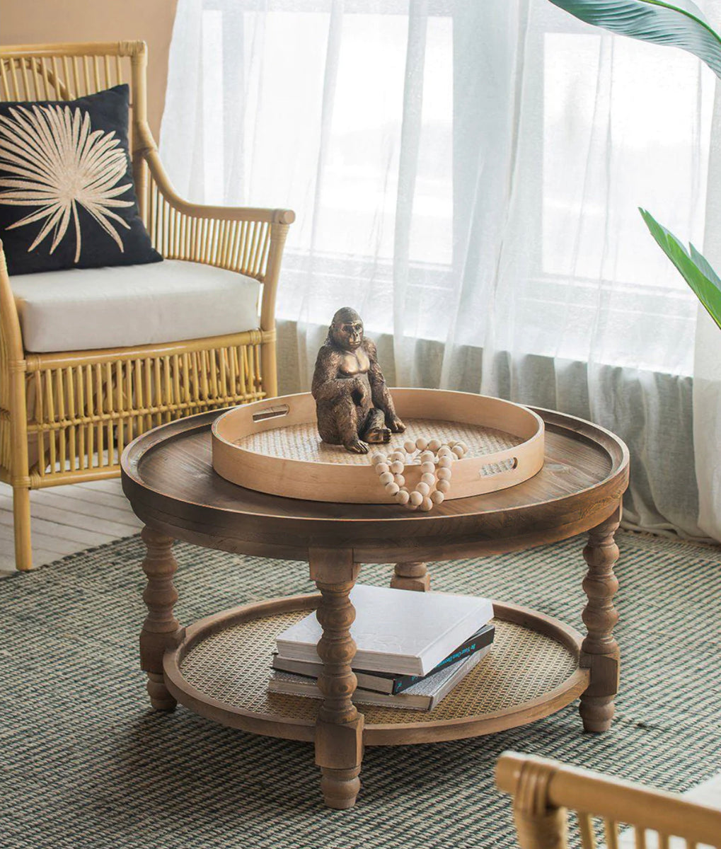 Round Oak Hamptons Coffee Table – Silsan Decor