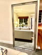 Load image into Gallery viewer, French Classic Silver Full Length Mirror 100x190