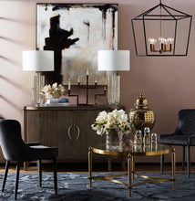 Load image into Gallery viewer, Serena Mercury Table Lamp with White Shade