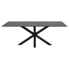 Load image into Gallery viewer, Kalista Porcelain Dining Table Stone Black 200 cm