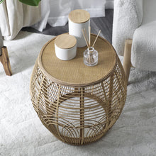 Load image into Gallery viewer, Ismani Rattan Side Table