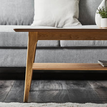 Load image into Gallery viewer, 120cm Rectangle Oak Coffee Table