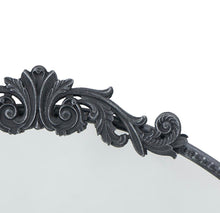 Load image into Gallery viewer, French Baroque Ornate Black Round / Circle Mirror 81 cm - SML