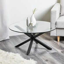 Load image into Gallery viewer, Cindy Clear Glass Coffee Table