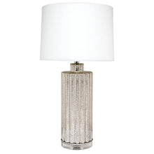 Load image into Gallery viewer, Serena Mercury Table Lamp with White Shade