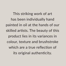 Load image into Gallery viewer, Horse in Ice Blue Wall Art Framed Canvas 120 cm