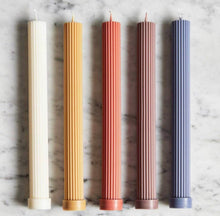 Load image into Gallery viewer, Pink Decorative Pillar Candle Sets of 2