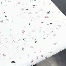 Load image into Gallery viewer, Terazo with Black Sparkling Stool Side Table