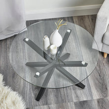 Load image into Gallery viewer, Cindy Clear Glass Coffee Table