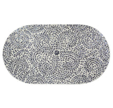 Load image into Gallery viewer, Black Floral Pearl Coffee Table