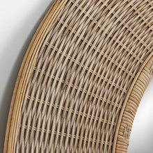 Load image into Gallery viewer, Ali Round/Circle Rattan and Wood Wall Mirror - SML