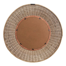 Load image into Gallery viewer, Ali Round/Circle Rattan and Wood Wall Mirror - SML