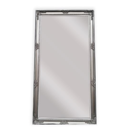 French Classic Silver Full Length Mirror 100x190