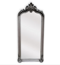 Load image into Gallery viewer, French Arch Full Length Provincial Ornate Mirror - Antique Silver - Lux