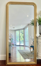 Load image into Gallery viewer, Stefannie Gold Rectangular Full Length Mirror 200x100 cm