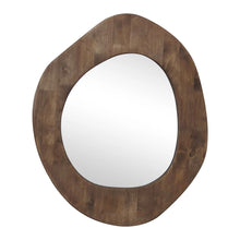 Load image into Gallery viewer, Asymmetric Wood Mirror 54x65 cm - SML
