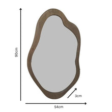 Load image into Gallery viewer, Asymmetric Wooden Mirror 90 cm - SML
