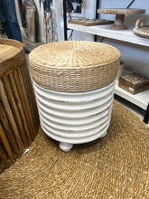 Load image into Gallery viewer, Country Stool White Natural
