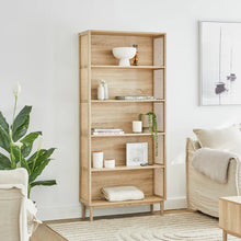 Load image into Gallery viewer, Sally Tall Rattan Bookshelf
