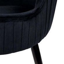 Load image into Gallery viewer, Dorsett Dining Chair Set of 2 - Black Velvet
