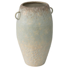 Load image into Gallery viewer, Light Green Ceramic Vase with Handles - Decorative
