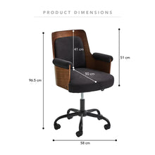 Load image into Gallery viewer, Romeo Office Chair Black
